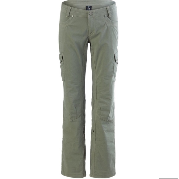 Kuhl SPLASH ROLL-UP PANT - olive green cargo hiking pants - Picture 3 of 12